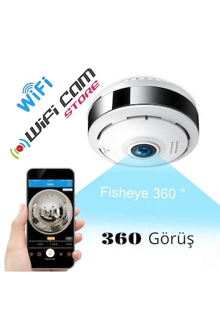 360 Görüşlü Smart Wifi Kamera
