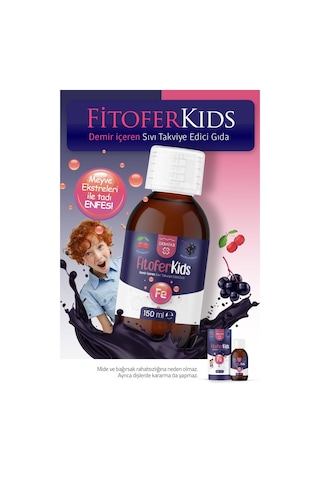Fitofer Kids Çocuk Demir Takviyesi 150 ML