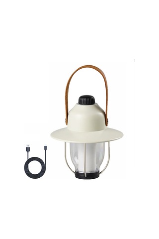 Kamp Çadırı Işık Taşınabilir Led Kamp Fener Su Geçirmez Beyaz Beyaz