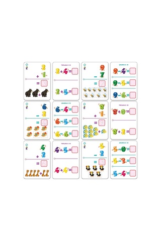 Circle Circle Toys Sayılar Yaz Sil Aktivite Kartları
