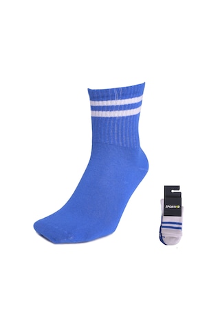 Spt 2'li Unisex Mavi Günlük Stil Çorap 25yuc001-byzmvı 1738476 Mavi