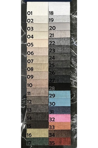 Mode Soft Berjer 27 Koyu Antrasit Keten Kumaş İşbir Sünger Siyah