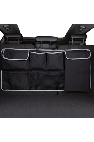Shineyee Suv Araç Bagaj Düzenleyici - 600d Oxford Kumaş Çok Amaçlı Organizatör 100x45cm
