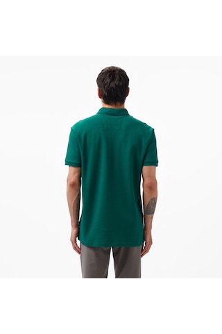 Nautica Erkek Yeşil Slim Fit Polo Düz K35062t Yeşil