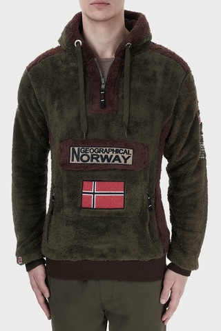 Norway Geographical Erkek Sweat Gymclasssherco Haki