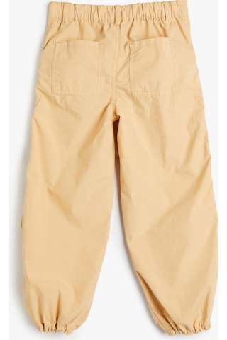 Koton Paraşüt Kot Pantolon Pamuklu Beli Lastikli Cepli - Parachute Jean Bej 4skg40027ad 4SKG40027AD052 Ekru
