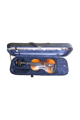 Nemx Jy005d 4/4 Profesyonel Hidrometleri Köşeli Kutu Ahşap Keman