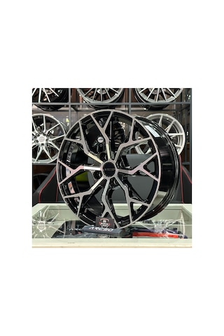 17 İnç 4x100 Black Diamon Arceo Roma Jant Takımı 4adet Uyumlu