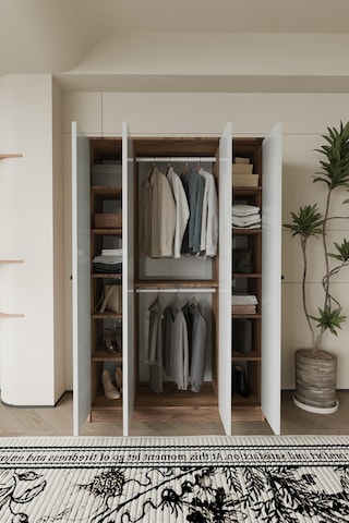 Ganihome Linea 4 Kapaklı Gardırop Elbise Dolabı Suntalam
