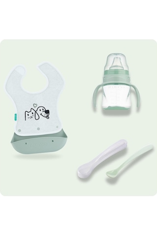 Mamajoo Beslenme Seti - Powder Green