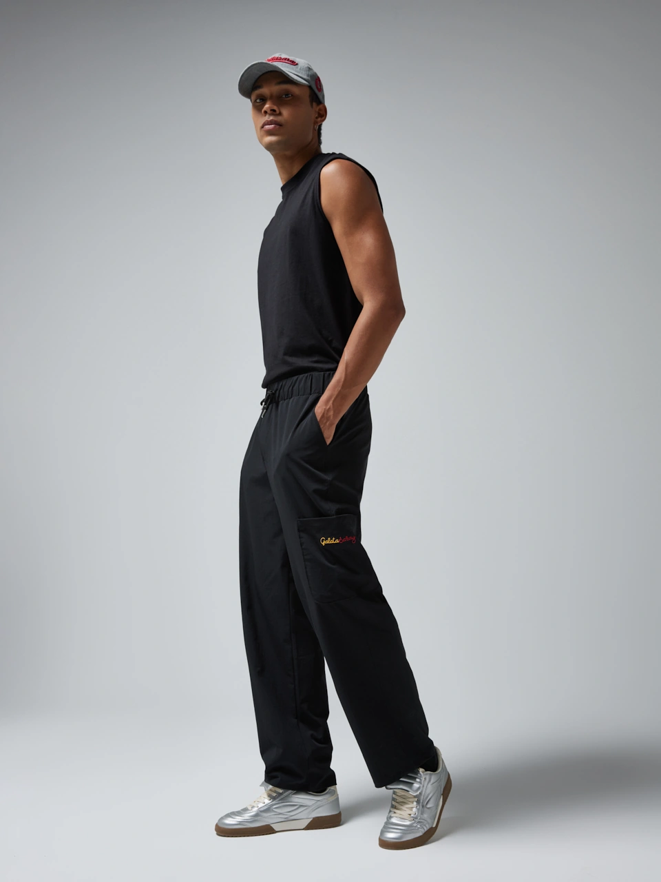 Gsstore X Midground Erkek Jogger Pantolon E251208 Siyah
