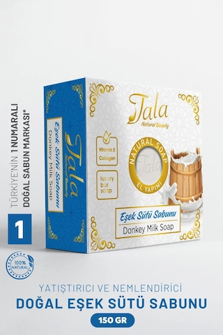 Tala Cilt Arındırıcı Besleyici Ve Yumuşatıcı Doğal Eşek Sütlü Sabun 150 G