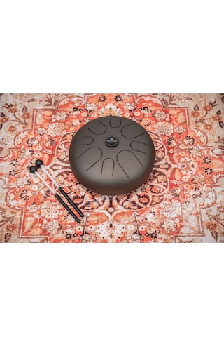 Meinl Sonic Energy Std2vb Steel A-akebono 12'' Tongue Drum Vintage Brown
