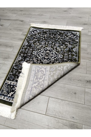 001 Yeşil 4mm Medine-i Münevvere Model Dokuma Seccade