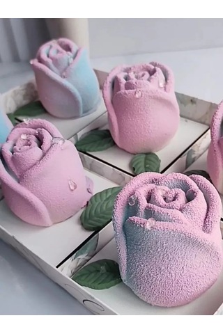 Silico Öğretmene Güzel Gülü Krem Peyniri İçin Kalıp 203789764 Siyah