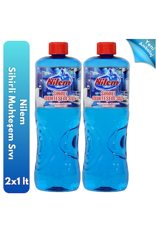 Nilem Sihirli Muhteşem Sıvı Fayans ve Duşakabin Temizleyici 2 x 1 L
