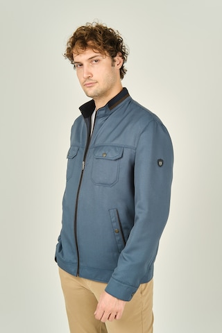 Lucas Erkek Hakim Yaka Cep Detaylı Mevsimlik Spor Mont 2734 Indigo Indigo İndigo