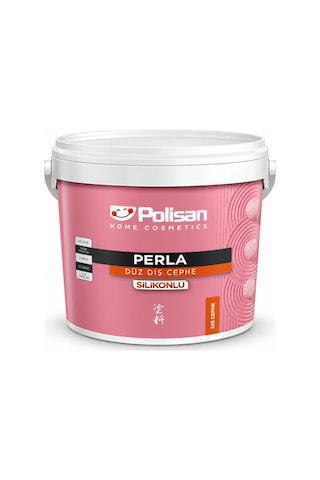 Polisan Perla Silikonlu Dış Cephe Boyası 15 Lt 20 KG
