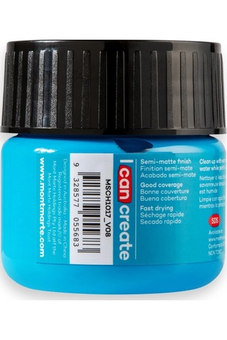 Akrilik Renkli Boya Signature 100ml - Cerulean Blue Çok Renkli