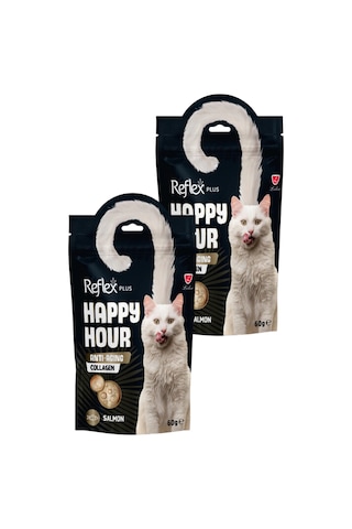 Happy Hour Collagen Yetişkin Kediler İçin Ödül Maması 2 X 60gr