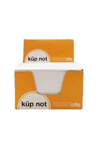 Umur Küp Blok Beyaz Not Kağıdı 8x8x5 10 Adet