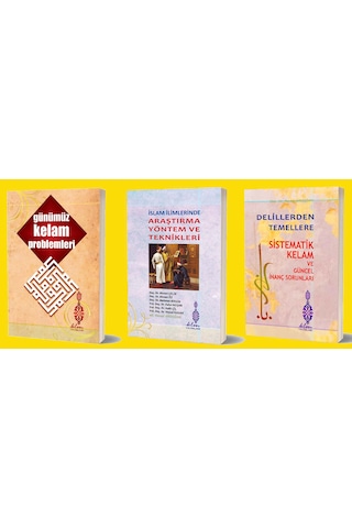 3Lü Kelam Akademik Set: Günümüz Kelam Problemleri + 3Lü Kelam Akademik Set: Günümüz Kelam Problemleri +