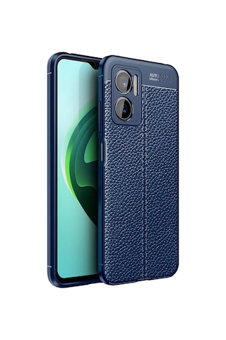 Xiaomi Redmi Note 11e Kılıf Zore Niss Silikon Kapak Lacivert