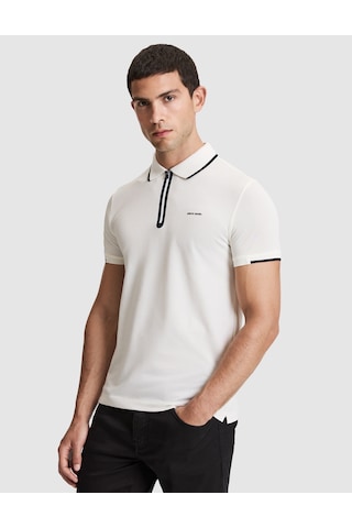 Pierre Cardin Erkek Ekru Tişört 50321185-vr019