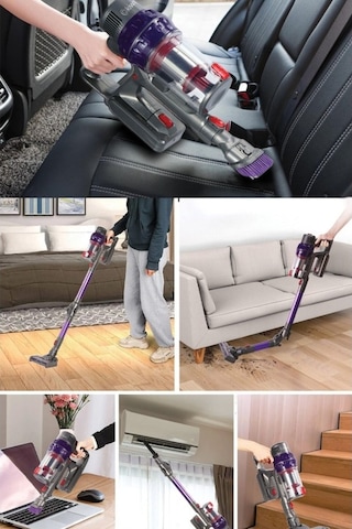 Kiwi KVC-4040BLF Katlanabilir Şarjlı Bldc Motor Dik Süpürge