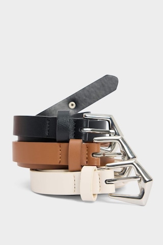 Defacto Kadın Suni Deri 3lü Günlük Kemer F3366axnskr1 Çok Renkli
