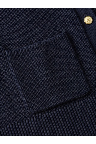 Tommy Hilfiger Co Cardı Stıtch C-nk Ls Cardı Kadın Mavi Hırka - Ww0ww48795