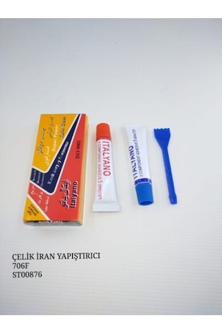 Ikiz Tüp Iran Yapıştırıcısı Epoksi Çift Karışımlı Çelik Yapıştırıcı Radyatör Depo Tamir