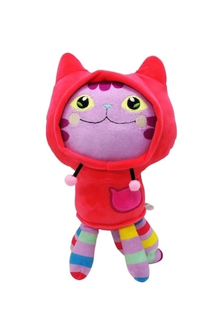 Gabby's Dollhouse Dj Catnip İthal Oyuncak Peluş 25 Cm