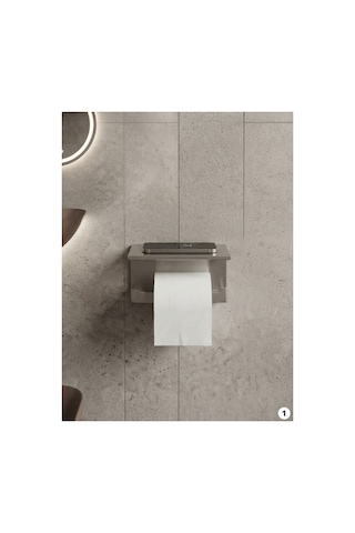 Paslanmaz Çelik Modern Banyo Aksesuar & Düzenleyici Seti 5 Li Ful Paket Suya Ve Neme Dayanıklı İnox & Montaj Gerektirmez Mat Siyah