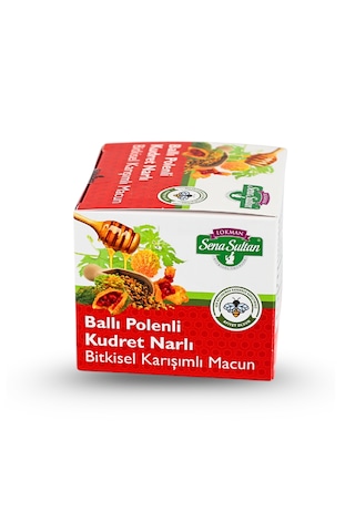Lokman Sena Sultan Ballı Polenli Kudret Narlı Bitkisel Macun