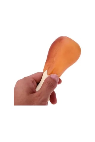 Köpekler İçin Sesli Oyuncak Tavuk Butu Tdrtr Çok Renkli