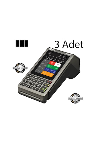 İnpos M530 Yeni Nesil Yazar Kasa Pos Dokunmatik Ekran Koruyucu 3'lü Set