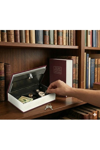 Kitap Görünümlü Gizli Kasa 3855796