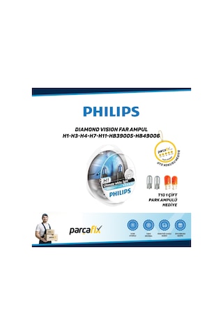 Phılıps Dıamond Vısıon Far Ampul H7