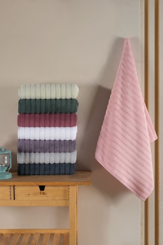 Varol Wave Serisi Premium Micro Cotton El Havlusu 50x90cm A.yesıl/50x90cm Açık Yeşil