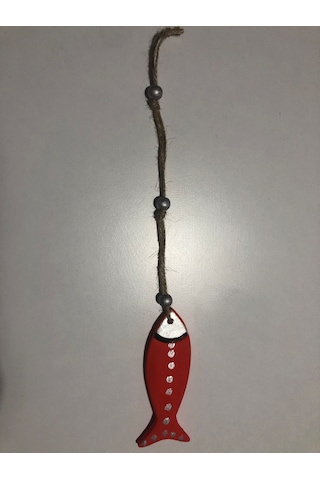 Kırmızı Balık Figürlü Dekoratif Süs