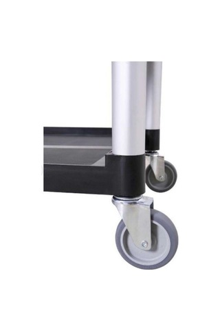 Servis Arabası 3 Katlı Tekerlekli Yemek Dağıtımı