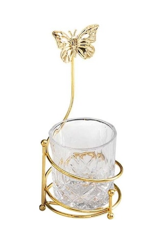 Trendooze Kahve Kaşığı Saklama Rafı, Çatal Kavanoz, Temizleme Aleti Temizlemek