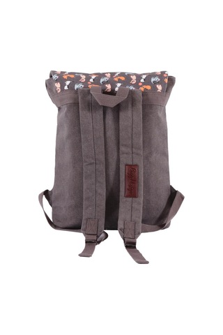 Biggdesign Dogs Vintage Laptop Sırt Çantası Gri