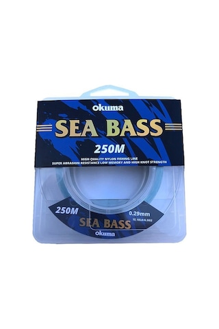 Okuma Sea Bass Nylon Moss Green Color 250 M (521482898)