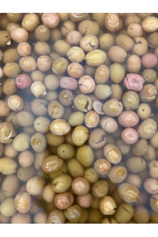1 Kg Çıtır Kırma Halhalı Zeytin Geleneksel Kırma Yeşil Zeytin