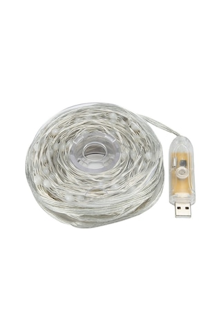 Soulader Noel Işığı Led Dekorasyon Işık Dizesi Nokta Kontrollü Bakır Kablo Aydınlatma Çok Renkli