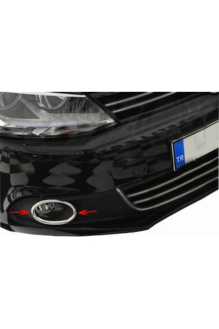 Vw Volkswagen Jetta 6 Sedan Uyumlu Sis Çerçevesi 2 Parça 2011-2014 Paslanmaz Krom