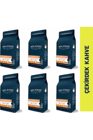 Moliendo Amalfi Espresso Blend Kahve Çekirdek Kahve 6 x 1 KG