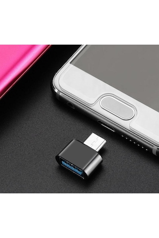 Usb Type-C Dönüştürücü Otg Çevirici Adaptör Xiaomi - Samsung Uyumlu